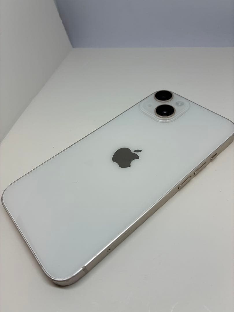 【美品】　iPhone14 128㎇ ホワイト　SIMフリー　新品電池