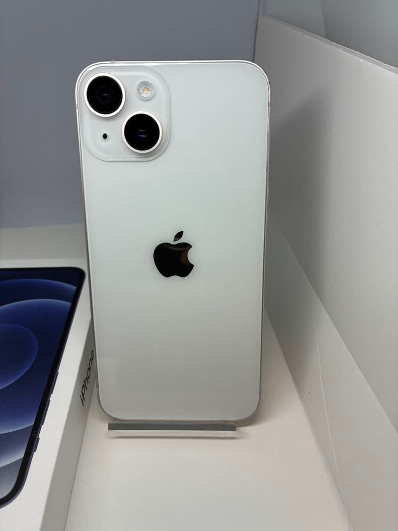 【美品】　iPhone14 128㎇ ホワイト　SIMフリー　新品電池