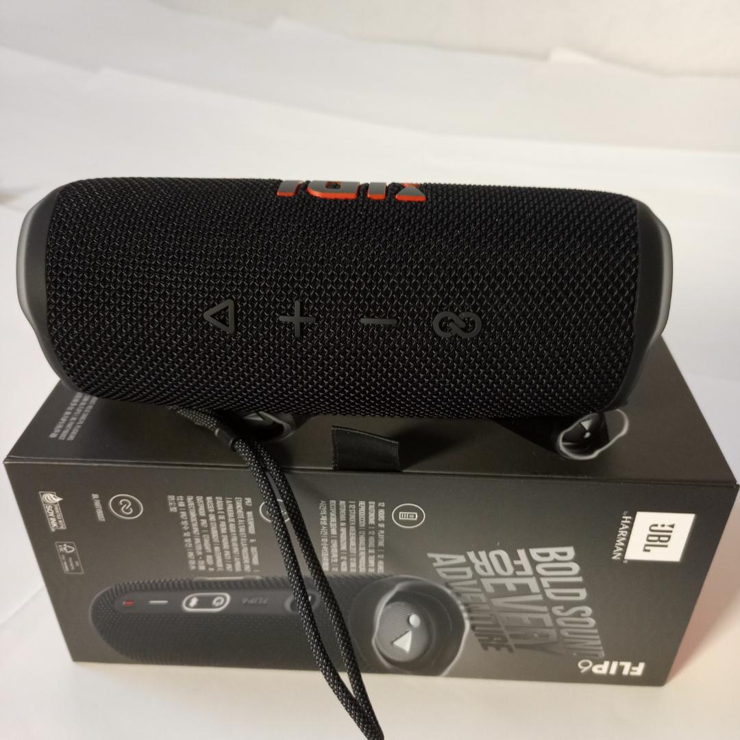 JBL FLIP 6 ブラック ブルートゥーススピーカー 未開封品