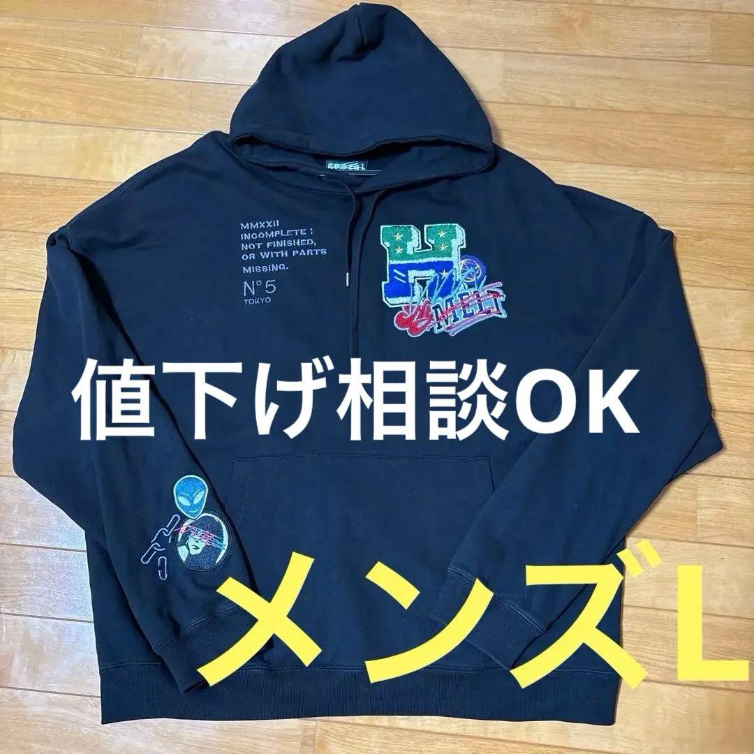 hysteric glamor フード付き　トレーナー