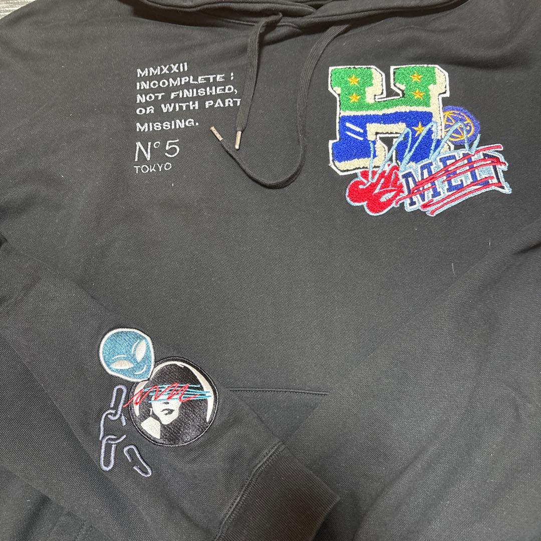 hysteric glamor フード付き　トレーナー