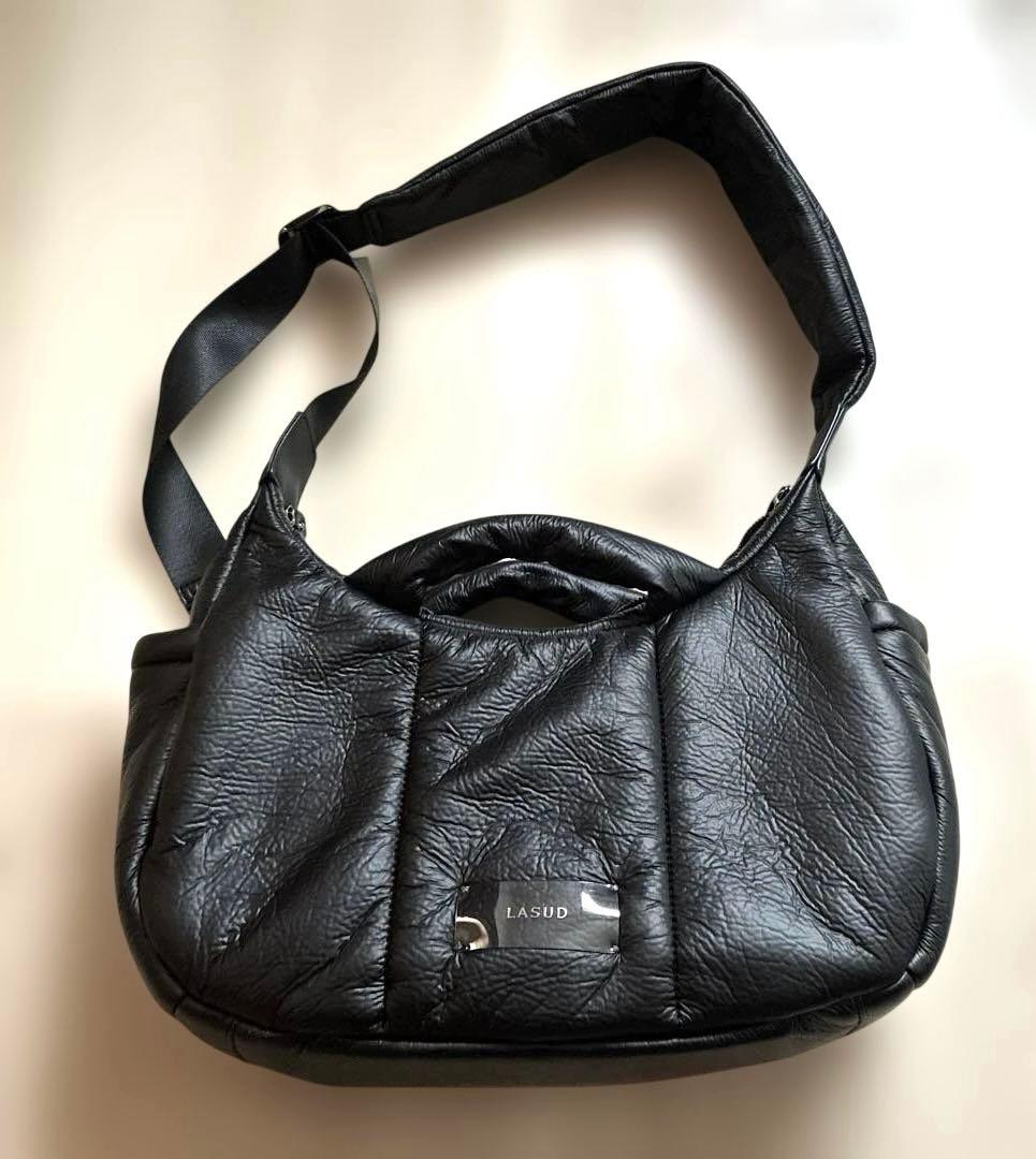 【極美品✨】ヤマダヤ系列ラシュッドショルダーバッグブラック黒現行品