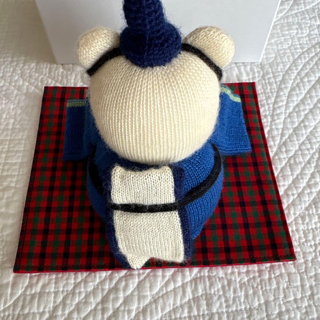 新品ファミリア/ひな人形/編みぐるみ/未使用品