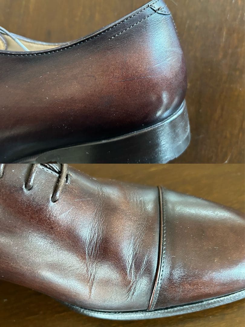 希少　Berluti キモノ オックスフォード　レザーシューズ　7.5