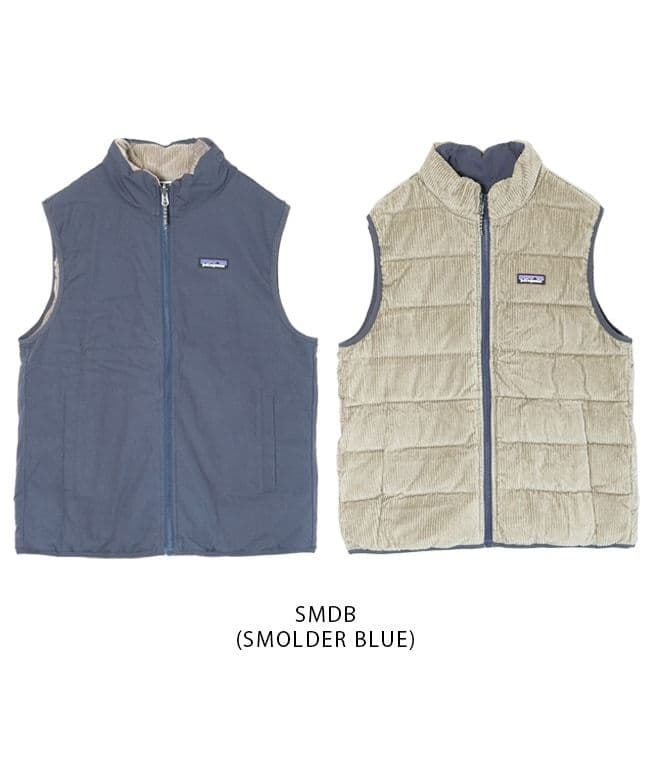 パタゴニア リバーシブル コットン コーデュロイダウンベスト Sサイズ
