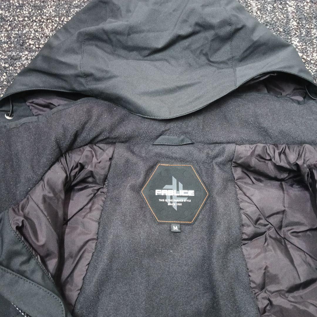 FABRICE スキーウェア 黒赤 2点セット