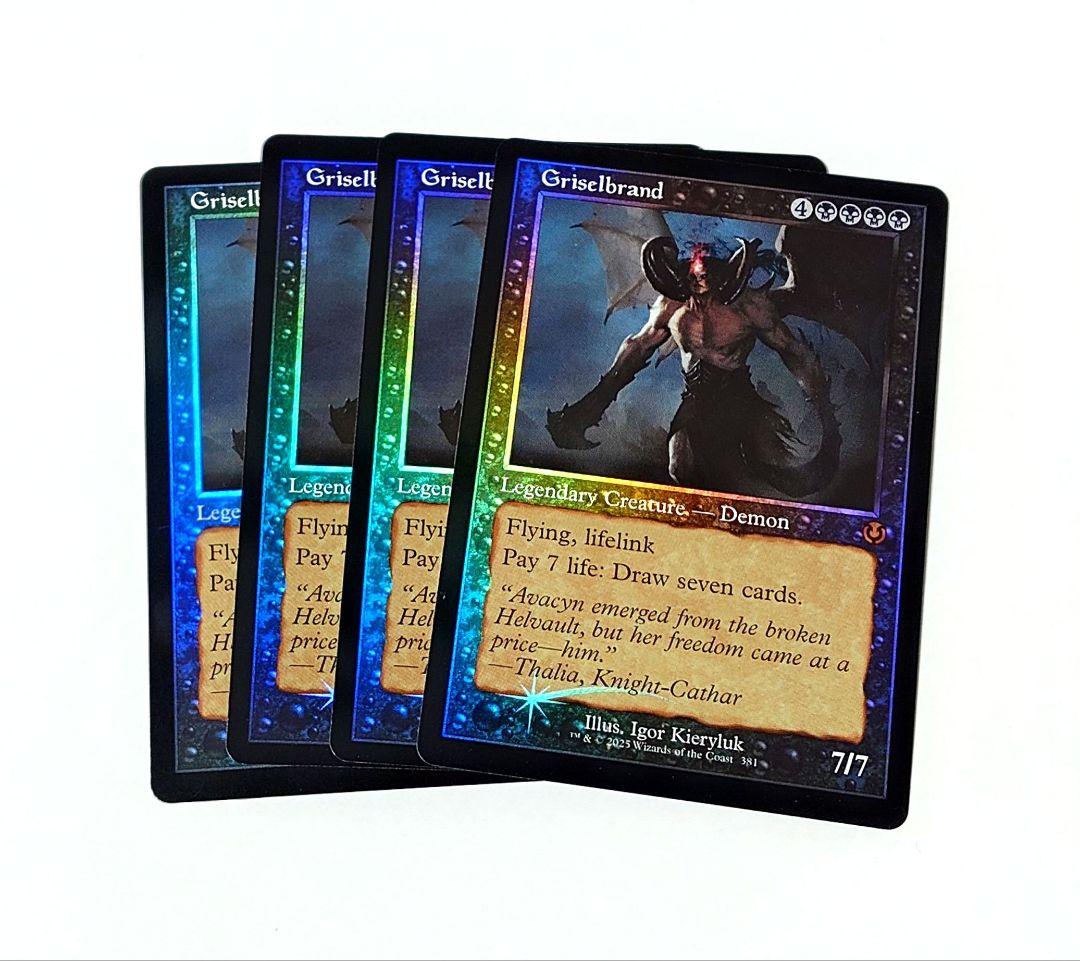 MTG グリセルブランド FOIL 英語版 旧枠 4枚セット