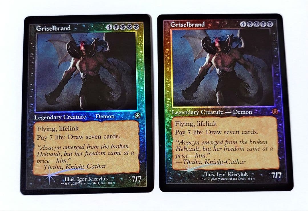 MTG グリセルブランド FOIL 英語版 旧枠 4枚セット