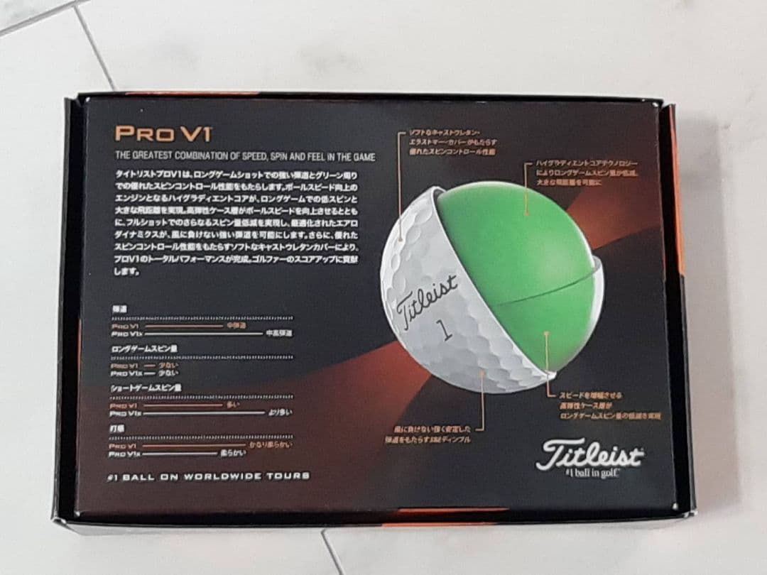 新品　タイトリスト　ゴルフボール Pro v1 2023年モデル　2ダース