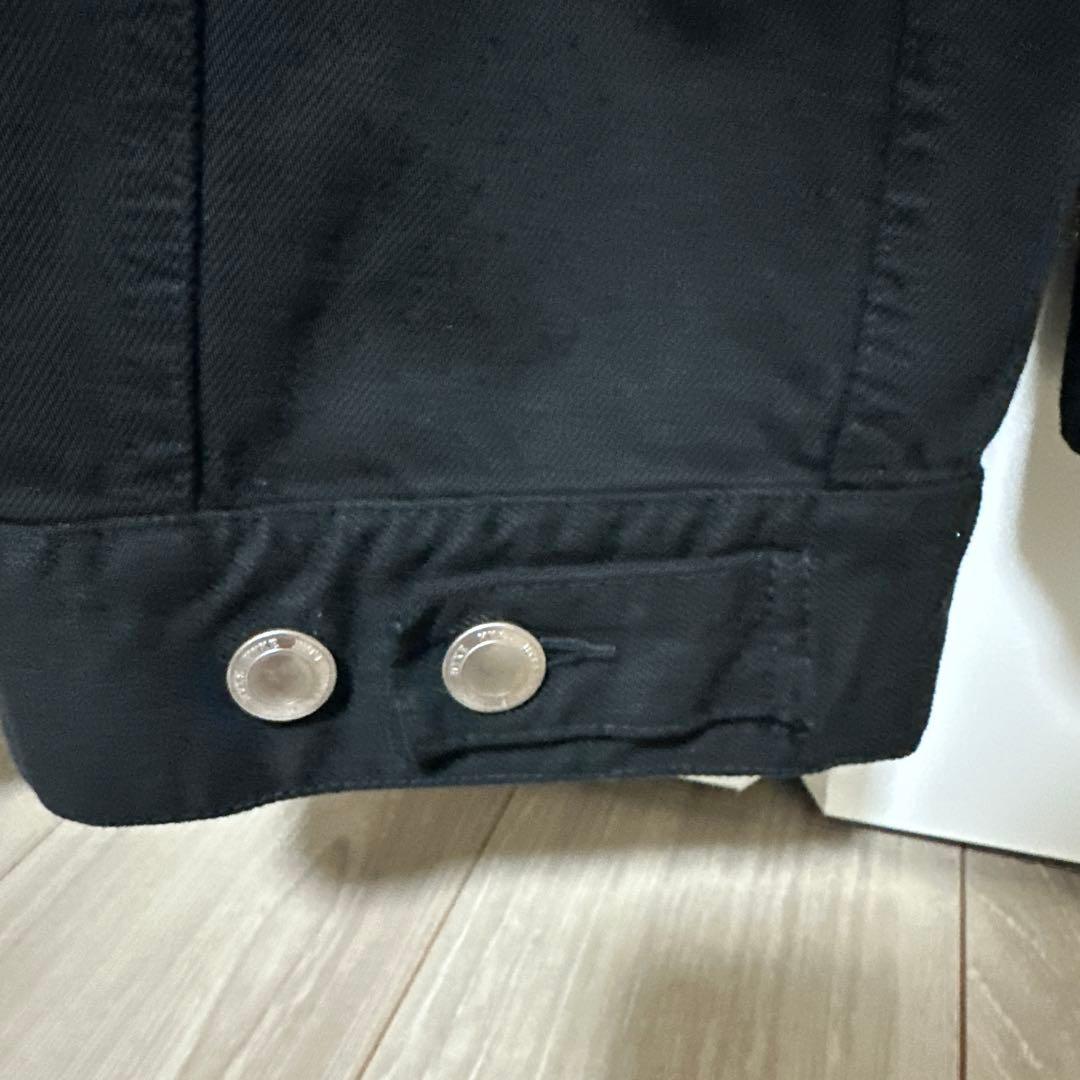 ジャケット・アウター HYKE BLACK 3rd denim jacket