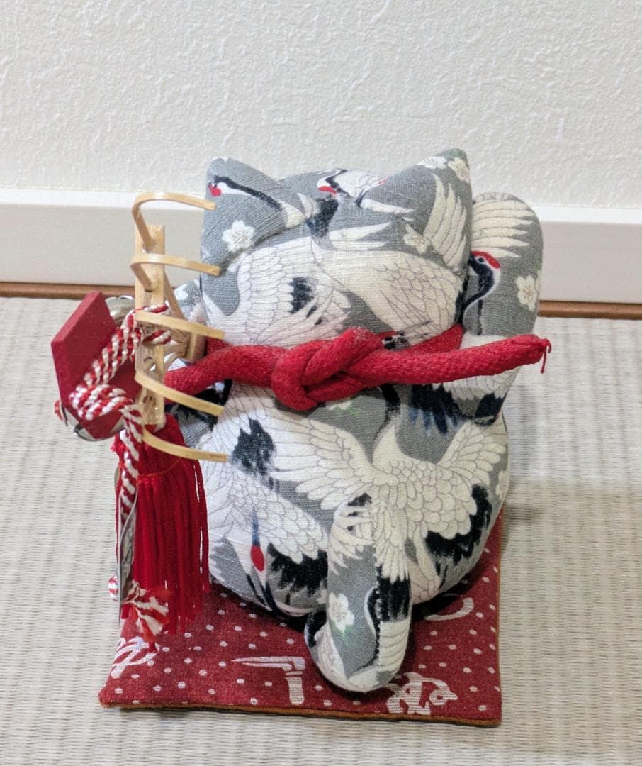 萩工房　わるねこ　招き猫