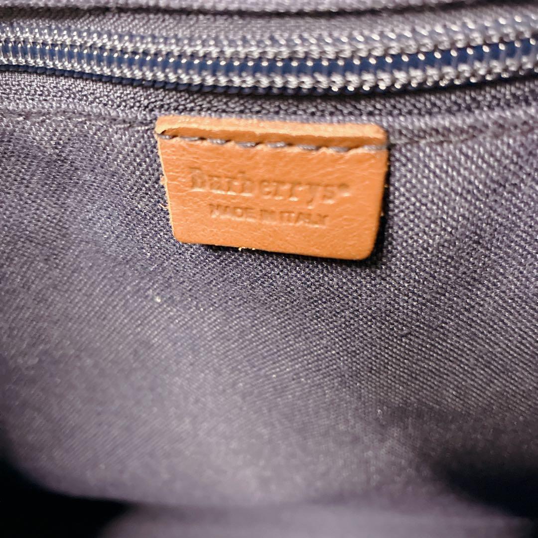 ヴィンテージ！　バーバリー 2way ボストンバッグ 大容量 ネイビー