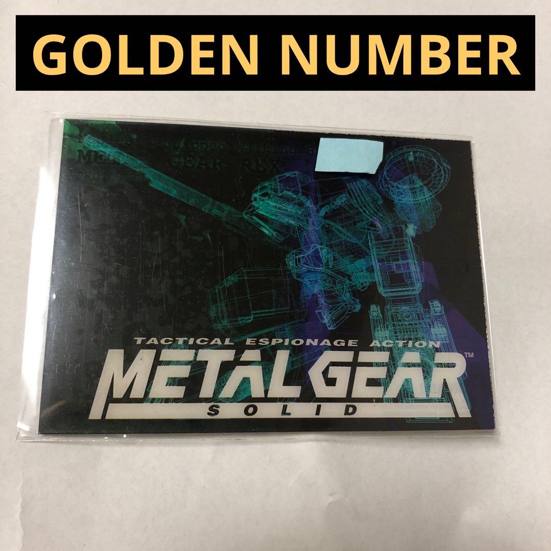 その他 L GEAR SOLID Trading Card #68 GOLDEN