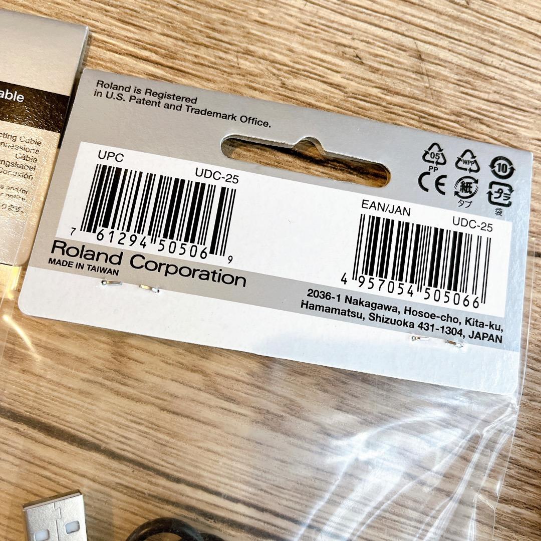 【新品未開封】Roland UDC-25　5本セット