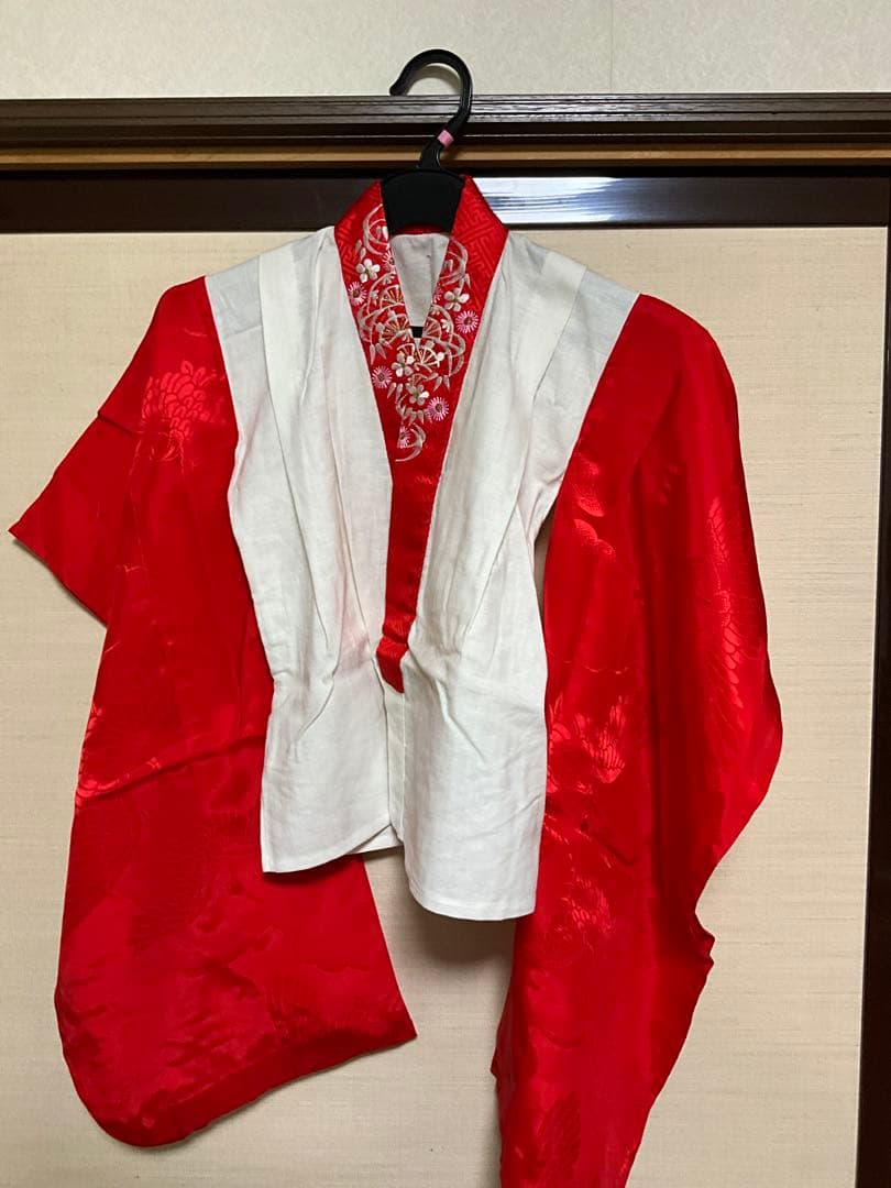 uuuu　七五三　着物　３歳　正絹