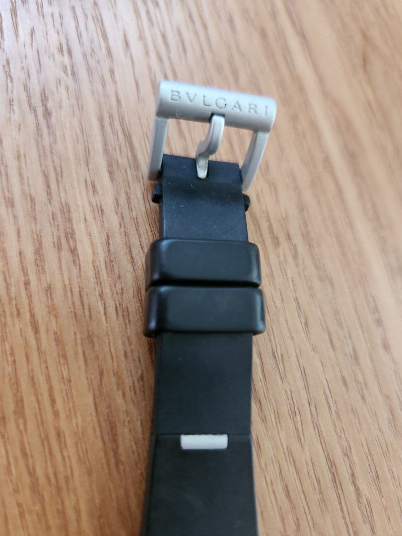 BVLGARI アルミニウム ラバーベルト時計 レディース