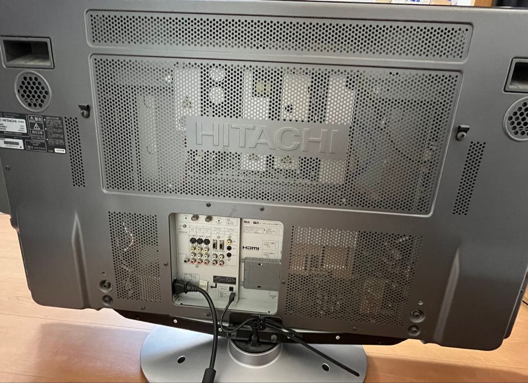 【送料込　禁煙】日立プラズマテレビW42P-H8000 スイーベルスタンド付