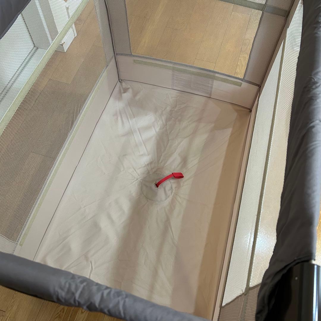 【美品】Aprica アップリカ ココネルエアー ベビーベッド ココアブラウン