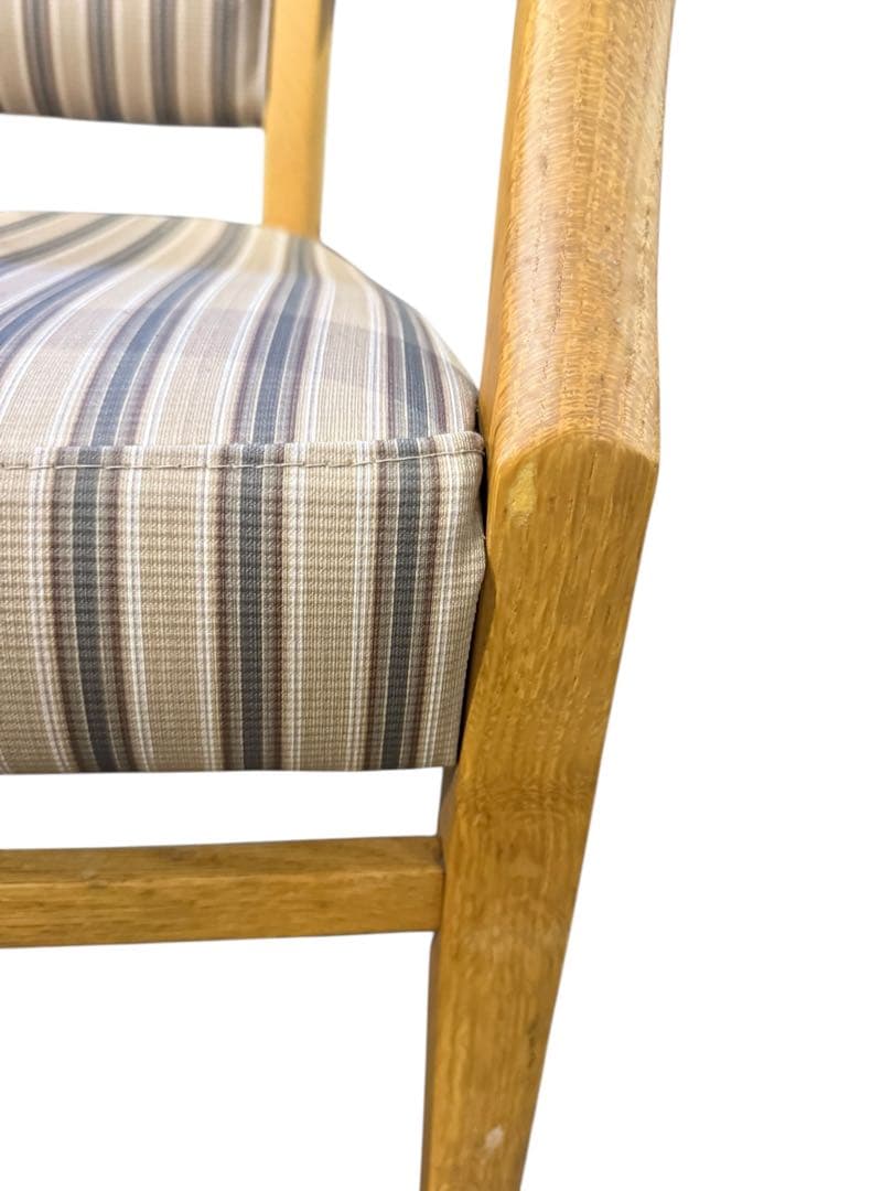 【美品】oliver アームチェア ダイニングチェア オリバー