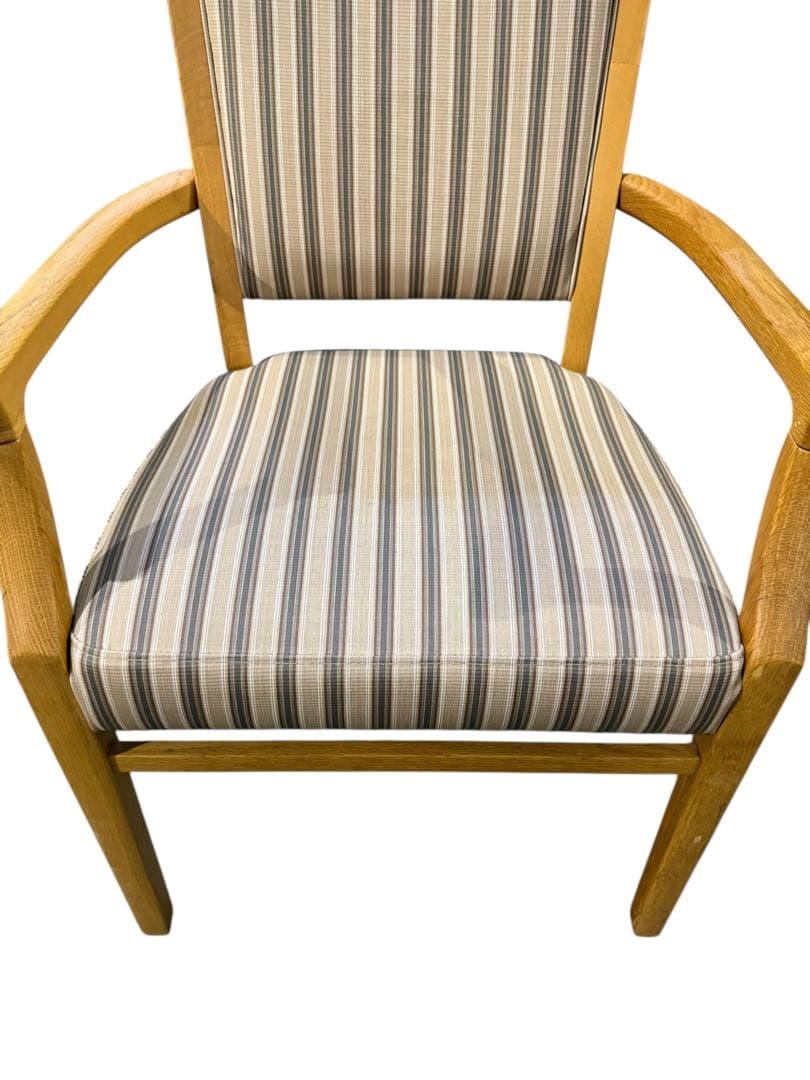 【美品】oliver アームチェア ダイニングチェア オリバー