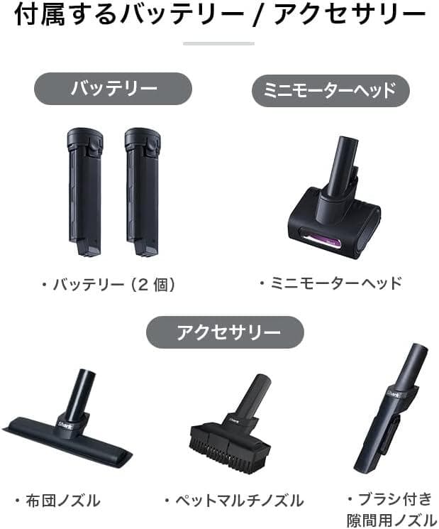 Shark CS651JBL スティッククリーナー本体