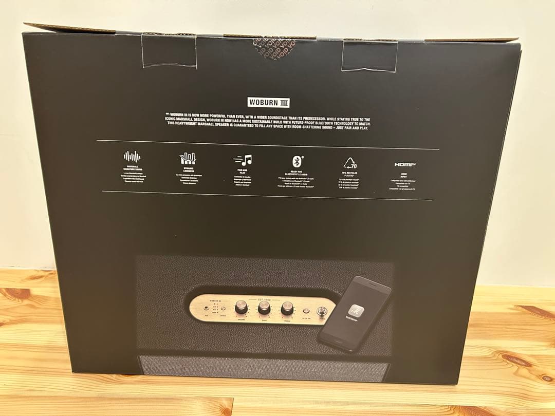 Marshall WOBURN III ブラック