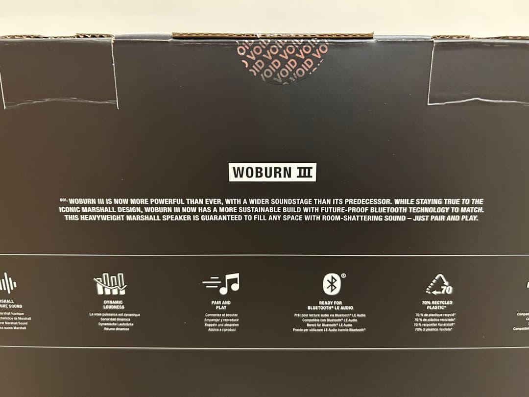 Marshall WOBURN III ブラック