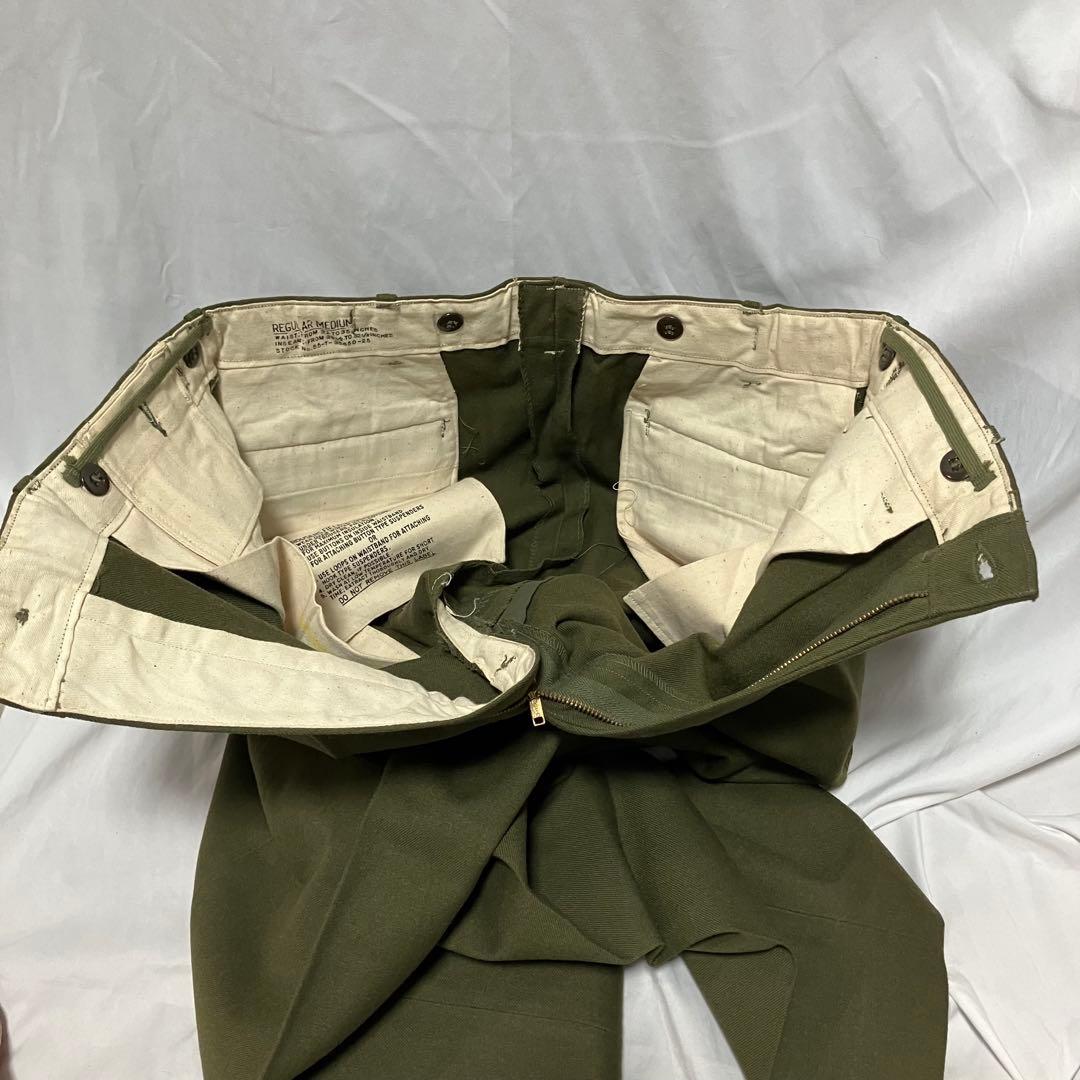 米軍 M 51 フィールドパンツ　ウールパンツ　dead stock 50's③