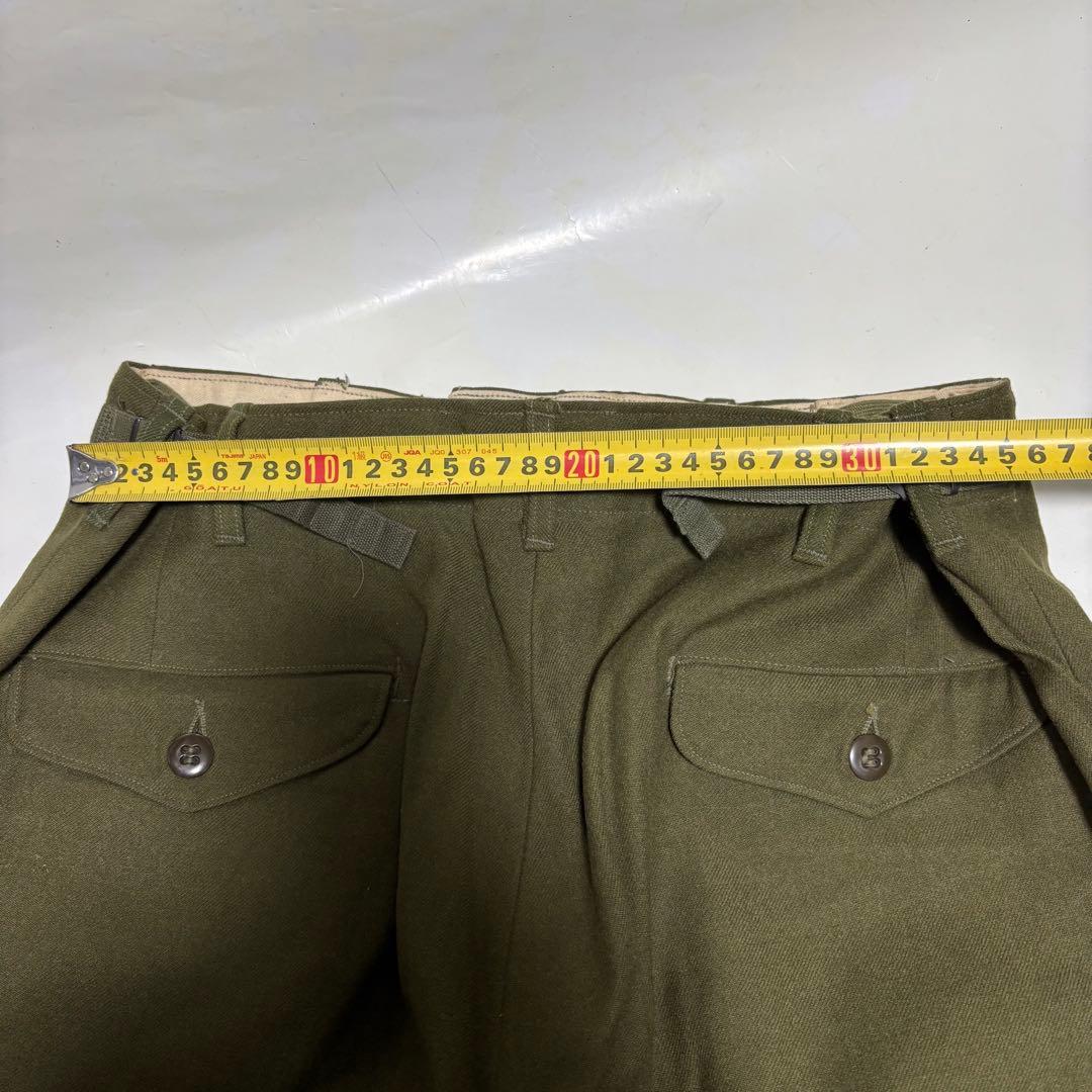 米軍 M 51 フィールドパンツ　ウールパンツ　dead stock 50's③