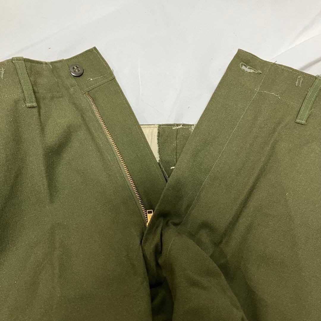 米軍 M 51 フィールドパンツ　ウールパンツ　dead stock 50's③
