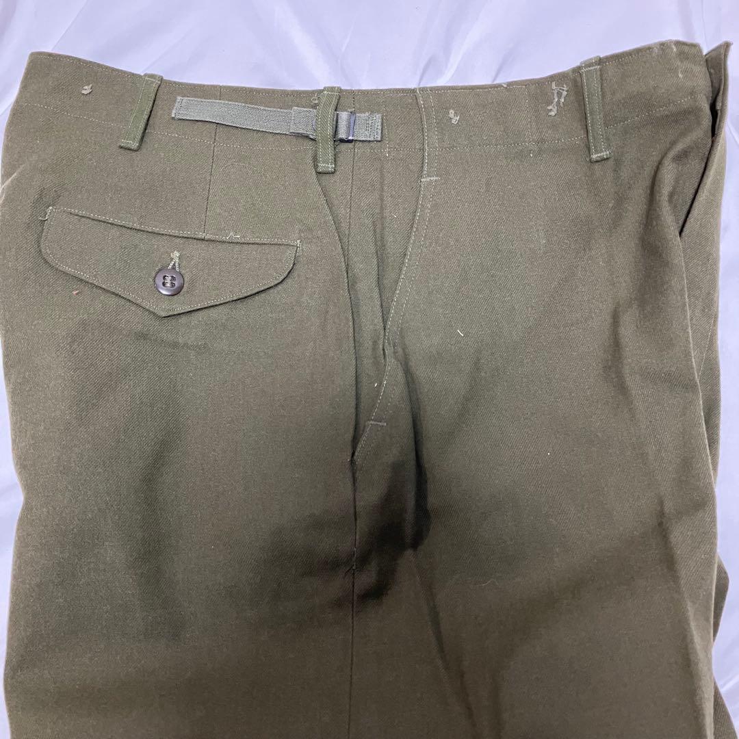 米軍 M 51 フィールドパンツ　ウールパンツ　dead stock 50's③