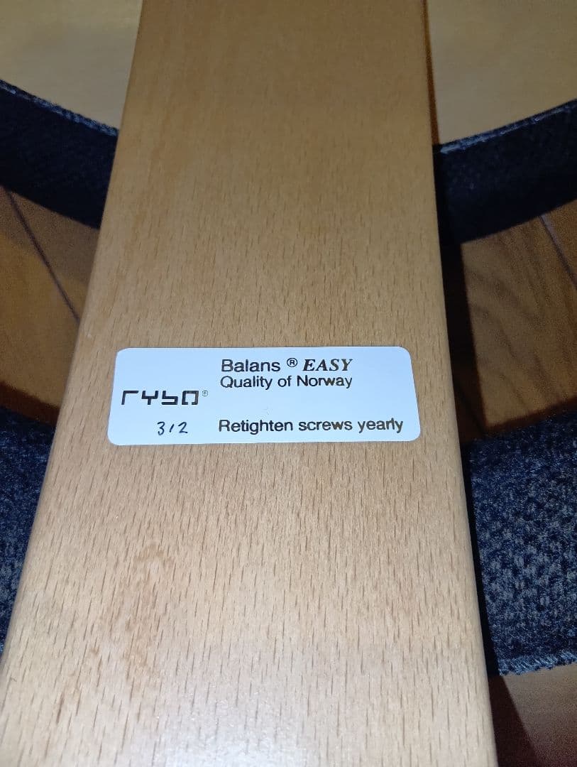 リボ社　バランスイージー　バランスチェア　ノルウェー　RYBO