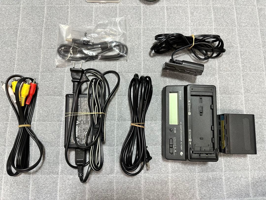 SONY DCR-VX2000 動作確認済み　ワイドレンズ付