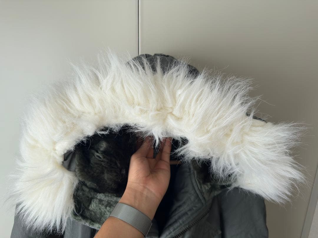 【週末セール】米軍実物 00s N3-B フライトジャケット Mサイズ 美品