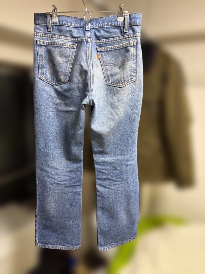 80s Levi's リーバイス　517 オレンジタブ　ボタン裏刻印585
