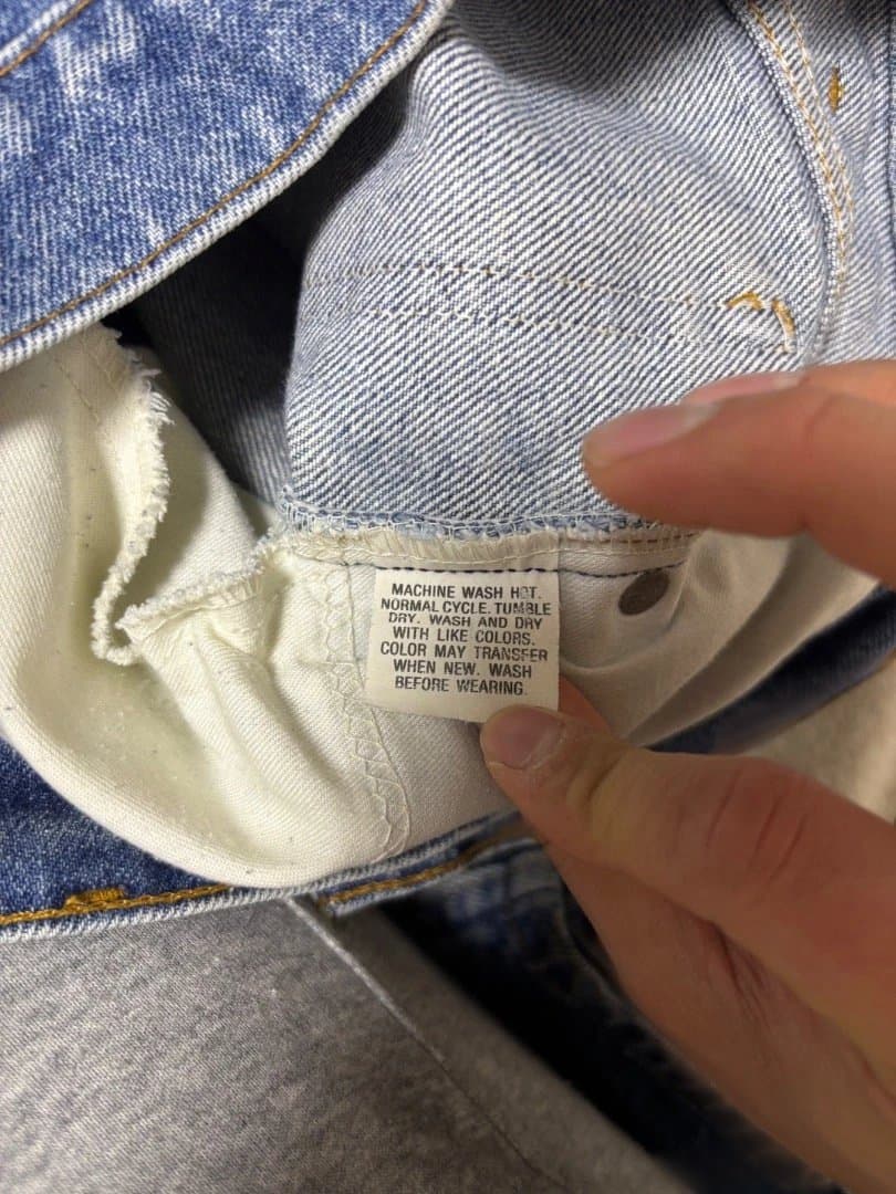 80s Levi's リーバイス　517 オレンジタブ　ボタン裏刻印585