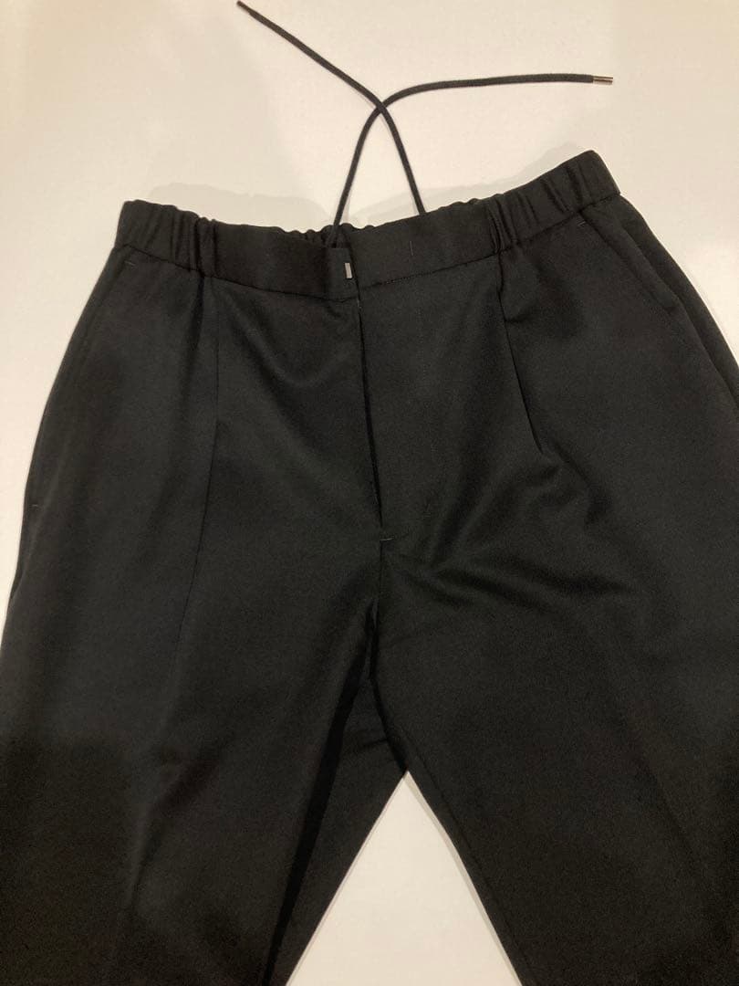 中古　CABaN ウールギャバジン ダブルブレストジャケット・テーパードパンツ