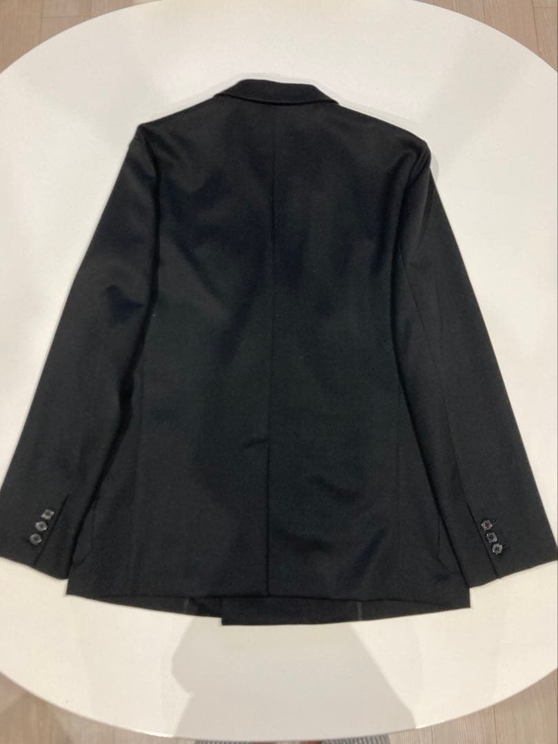 中古　CABaN ウールギャバジン ダブルブレストジャケット・テーパードパンツ