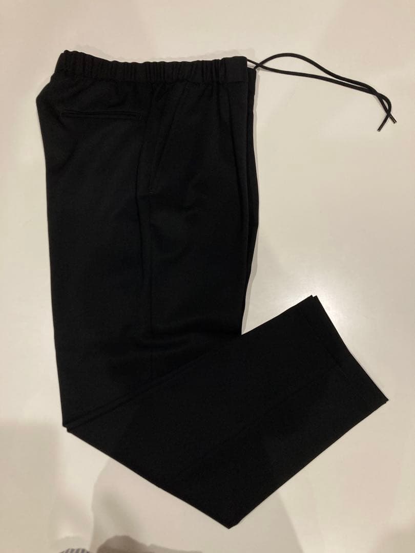 中古　CABaN ウールギャバジン ダブルブレストジャケット・テーパードパンツ