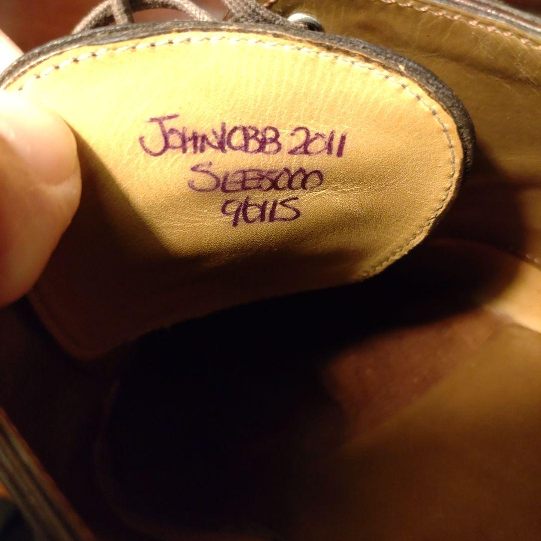 JOHN LOBB 2011 イヤーモデル ミュージアムカーフ UK5EE