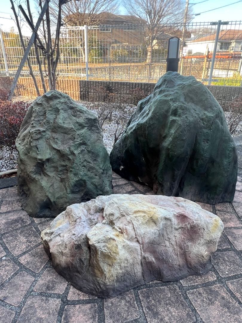 【landscape】庭石 擬岩　人工石 FRP製　アート