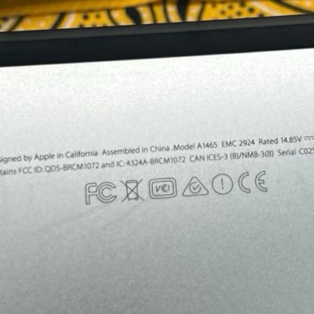 macbook air 11インチ(Early2015)