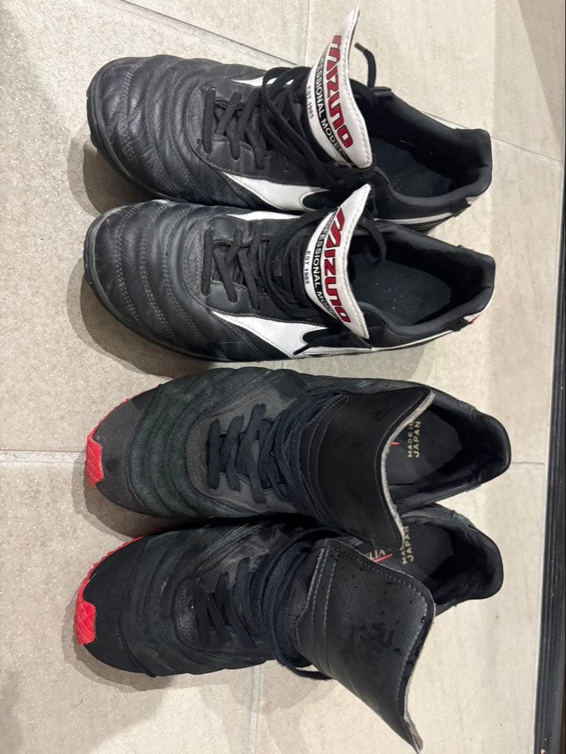 Mizuno Morelia フットサルシューズと限定スニーカーモレリア