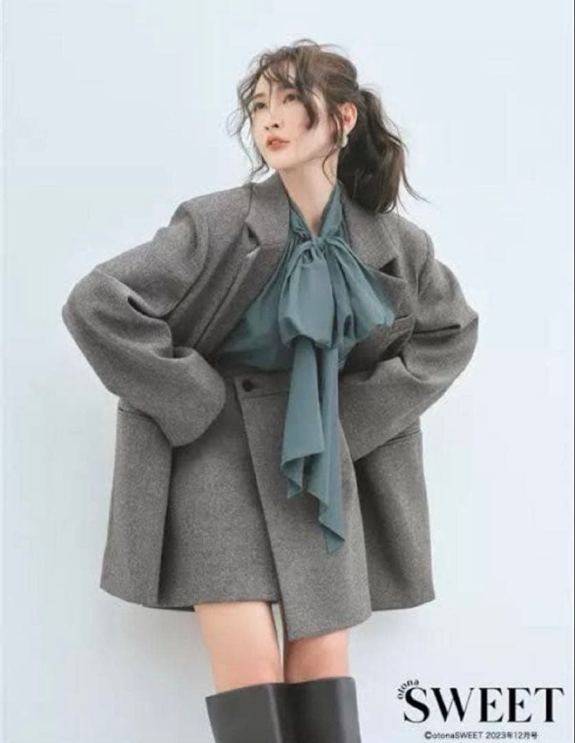 FRAY I.D ボンディングBIGジャケット【新品未使用タグ付き】