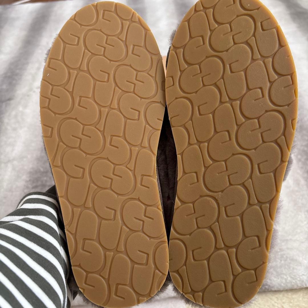 UGG スリッパ　サンダル　23センチ ABELA グレー
