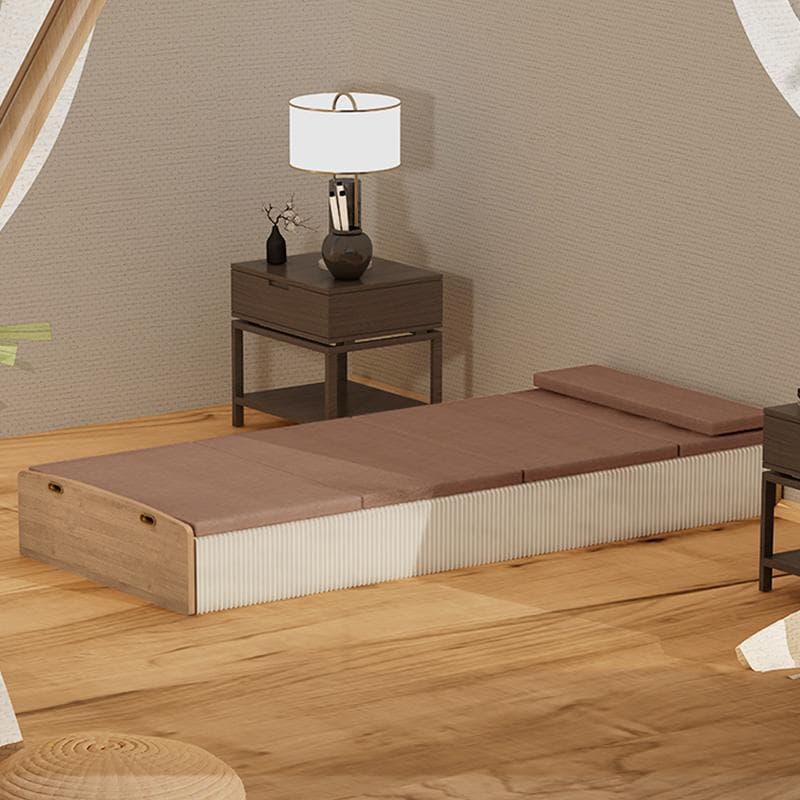 ペーパー折りたたみベッド幅90㎝高さ16㎝組立不要マットレス付き 軽量 通気性