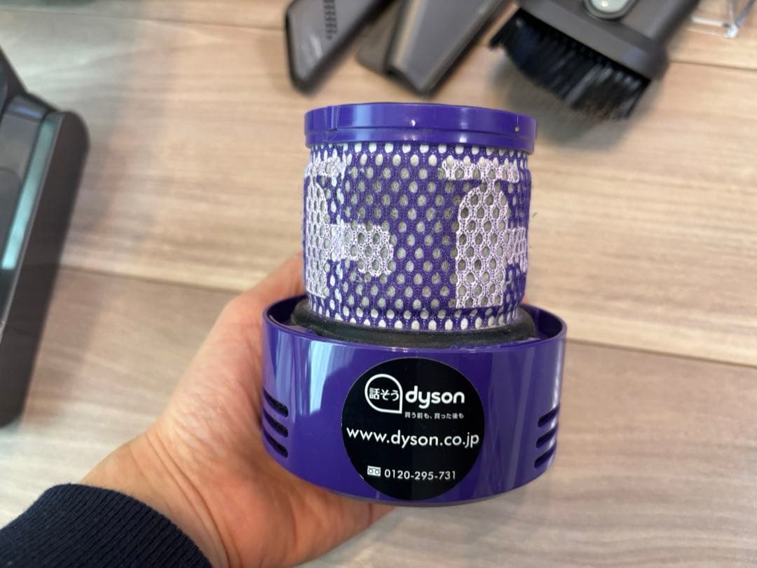 ダイソン DYSON V10 SV12 掃除機 作動品 towerスタンド付 赤