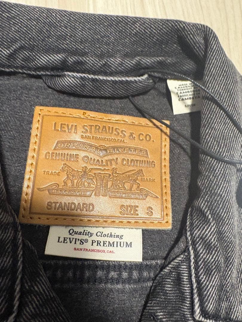Levi's グレー デニムジャケット