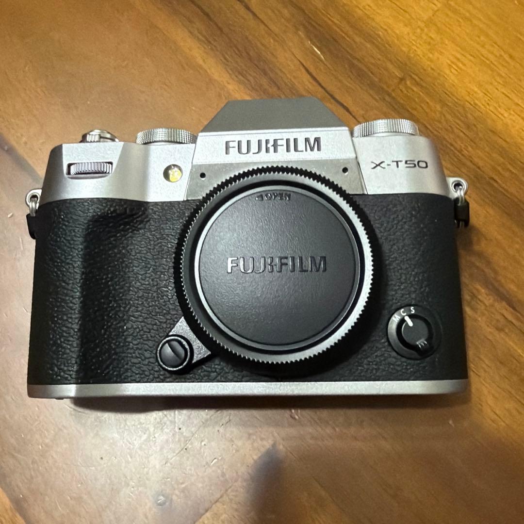FUJIFILM X-T50 ボディシルバー xf35 f2 周辺アイテムセット