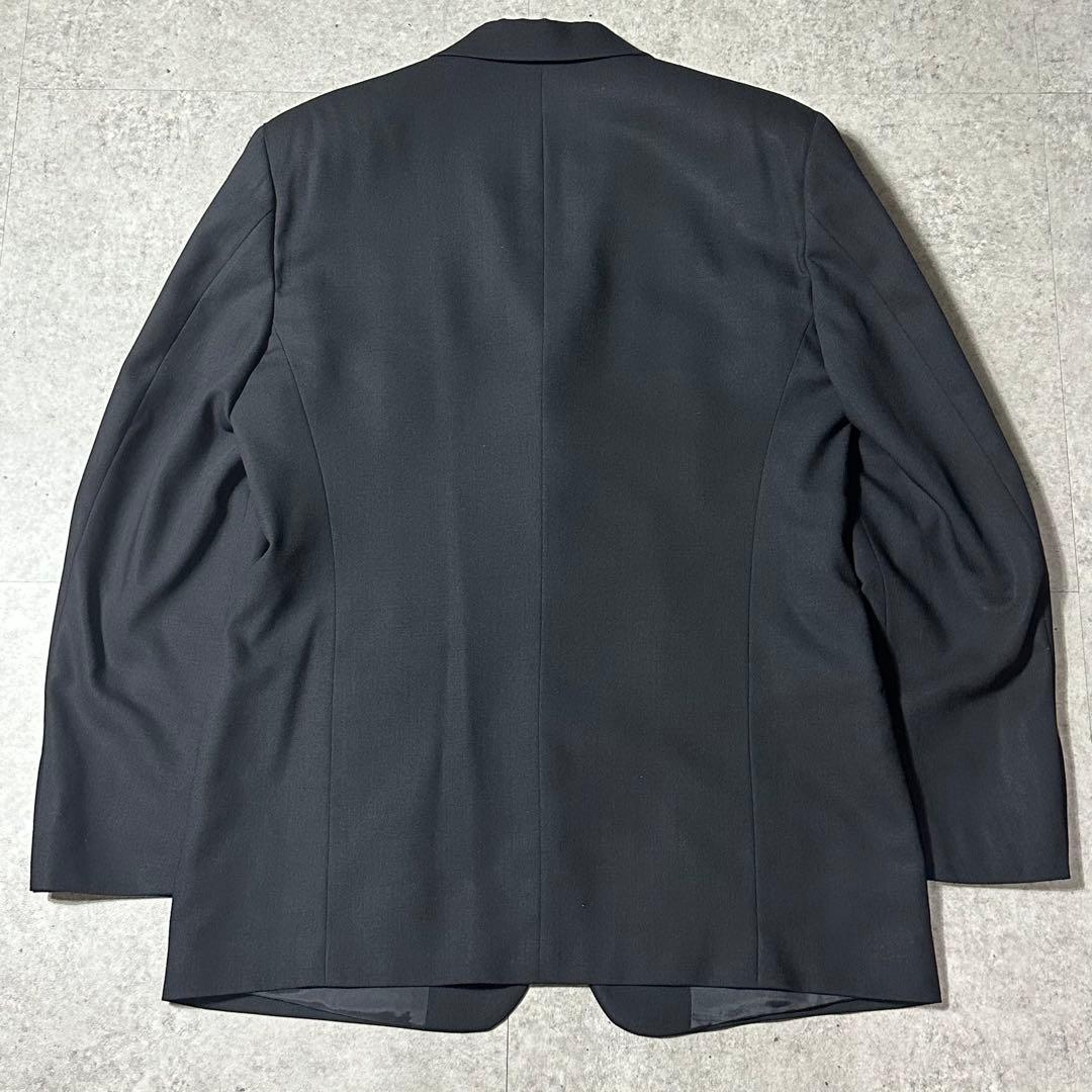 美品 90s EMPORIO ARMANI ウール セットアップ 黒 50